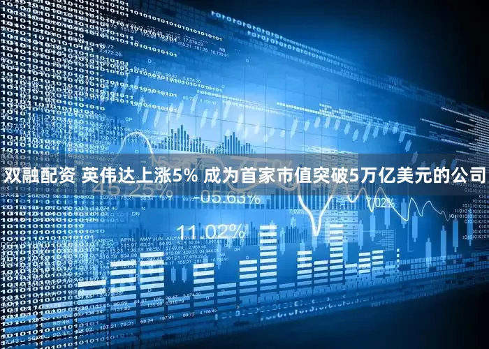 双融配资 英伟达上涨5% 成为首家市值突破5万亿美元的公司
